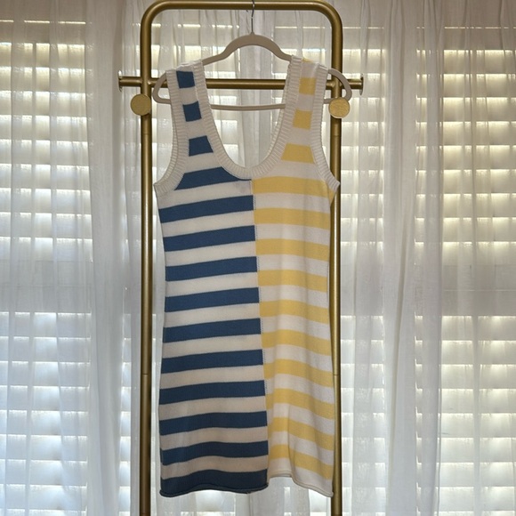 STAUD Dresses & Skirts - Staud striped knit dress